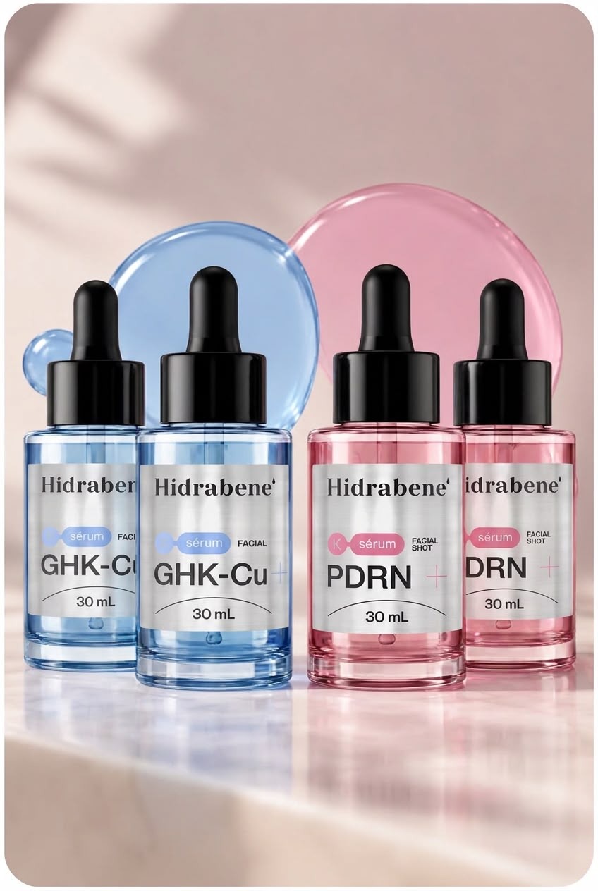 Kit 2 de cada, 2 GHK-Cu + 2 PDRN